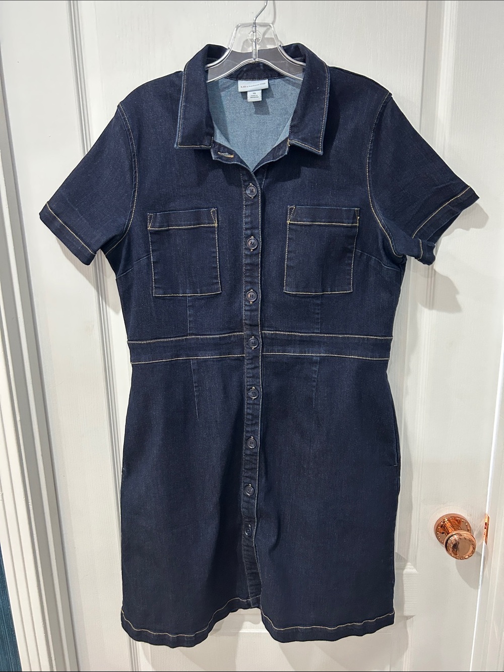 Liz Claiborne Denim Shirt Dress